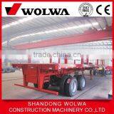 High Quality Cheap Flatbed Semi Trailer From Chinese Factory thumbnail-1