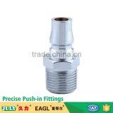 Professional Factory Supply Nickel Plated Brass Forged Fitting Straight of Pipe and Fitting thumbnail-2