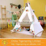 Cotton Canvas Tipi Tent Kids Photography Toy Tent thumbnail-1