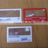 Pvc Name Card Magnifier, Business Card Magnifier thumbnail-1