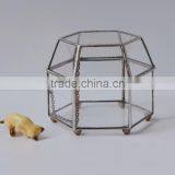 Indoor Decoration Clear Glass Plant Terrarium Hanging Terrarium Geometric thumbnail-1