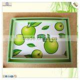 Set Vivid Pictures Fruit Rectangle Shape Wood Tray thumbnail-4