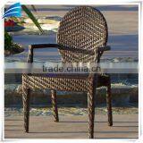 Elegant Outdoor High Back Rattan Chair