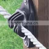 Fentech Farm fence plastic claw insulator for nailing in wood post