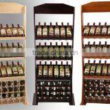 Eco-Friendly Handmade Wine Rack Wooden Winery Recycled Beech Wood Winery Wood Wine Rack thumbnail-1