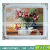 Popular Modern Rose Flower Oil Painting On Canvas thumbnail-2