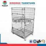 Storage Logistics Wiremesh Cage Storage Pallet Cages for Sale Wire Mesh Container thumbnail-2