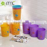 Three Size PP Plastic Wastbin With the Handle