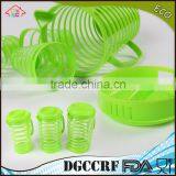 NBRSC Set of 4 Plastic Cold Spiral Water Kettle PS Bottle Double Layer Cups thumbnail-5