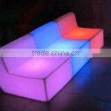 Modern Fashion Beautiful Commerical Rechargable System High Quality Plastic LED Sofa With 16 Colors Change thumbnail-4