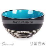 2015 New Design Ceramic Stoneware Silk Screen Printing Bowl Antique Style thumbnail-2