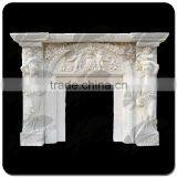 New Design the Marble Fireplace With High Quality thumbnail-2