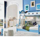 MJ9903 in Stock Neoclassic Popular Skype Blue Matching Bedroom Home Furniture Queen King Size Young People Children Bedroom Set thumbnail-4
