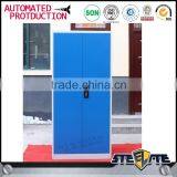 Customized 2 Door Lockable Bedroom Metal Storage Clothes Cupboard thumbnail-1
