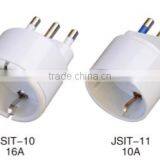 Italian ac dc Electrical Multi 3 Round Pin 16a Industrial Male and Female Plug Socket Adaptor Socket thumbnail-6