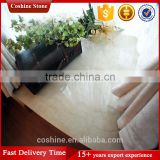 Polished ivory cream marble for floor slabs