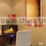 Indoor Hanging Water Wall Stainless Steel Decorative Mirror Glass thumbnail-3