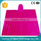 Suzhou Custom Printed Rain Ponchos, Customized Logo Rain Coat, LDPE Rancoat LS Eplus thumbnail-5