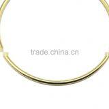 Brass Plate Large Metal O Ring for Bag. High Quality Round Ring With Butt Welded Steel Wire Rings ID 8" thumbnail-3