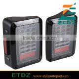 LED Tail Lamp Replacement Tail Lights Brake Reverse Lamps for 2007-2015 Jeep Wrangler JK thumbnail-3