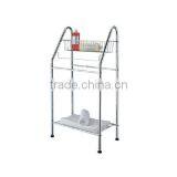 Stainless Steel Simple Style Towel Rack, Bathroom Rotate Towel Hanger thumbnail-5