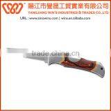 Stainless Steel Blade Material and Wood Handle Material Folding Knife thumbnail-1