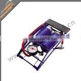 Double Tube Car Tire Foot Pump With Pressure Gauge thumbnail-1