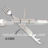 2014 Picnic Stainless Steel Multi Outdoor Barbecue Tool Set Tableware( A106S )