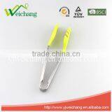 WCE7012 Premium Nylon With High Quality Stainless Steel Kitchen Tongs Food Tong Good Grip thumbnail-3