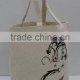 Wholesale Cheap Custom Printed Canvas Tote Bag With Canvas Handle thumbnail-2