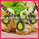 Drop Shaped Acrylic Rhinestone Trimming WRC-183 thumbnail-1