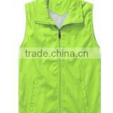 Double-Deck Womens Mens Vest Logo Printing Custom Yellow thumbnail-5