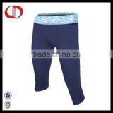 Blank Seamless Compression Running Half Leggings