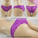 12 Colorful Sexy Transparent Full Lace Girls Bikini for Wholesale 3 Optional Sizes S M L Sexy Lace Bikini Panties thumbnail-3