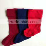 White Pure Colour Adult &kids New Polar Fleece Rain Boot Leg Warmer Factory thumbnail-5