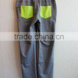 2016 Latest Design Ladies Sport Set 100% Cotton Sports Casual Suit Zipper Up Hoodie Suit Sportwear thumbnail-2