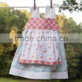 New Arrive Littler Girls Flamingo Dress Kids Summer Printed Dress thumbnail-2