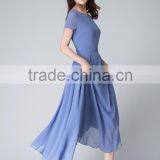 Summer Ladies Fashionable Slim Casual Dresses Hot Sale thumbnail-1