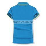 T Shirt Manufacturing China 100 Cotton Custom Ladies Polo Shirt thumbnail-3