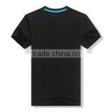 New Model Men's Blank Black Cotton t Shirt With Wholesale Price thumbnail-2