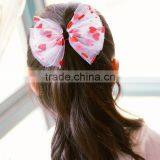 S17166A Latest Design Kids Hair Accessories Baby Big Bow Hair Clip thumbnail-1