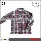 Quilted Shirts With Hood Casual Men's Long Sleeved Winter Shirts Plaid Shirts thumbnail-1