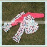 Wholesale Baby Valentines Day Girl Heart Outfit Valentine Boutique Clothing Clothing Manufacturers Overseas thumbnail-1