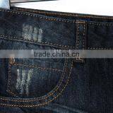 2016 Jean Garments Factory Import New Style Breathable Blue Boy Damaged Jeans Pants thumbnail-4