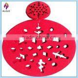 Felt Laser Cut Out Placemats By Creative Tops/ Easter Eggs Felt Table Mats thumbnail-2