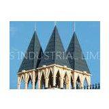 Green Roman Stone Coated Metal Roof Tile For Building Materials , Heat Resistance