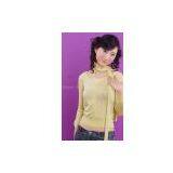 Women's Sweater With Scarf thumbnail-1