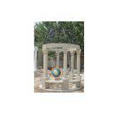 Yellow Sandstone Gazebo, Marble Gazebo,marble Kiosk,marble Summerhouse thumbnail-1