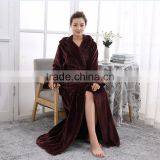 Women's Hooded Thick Robe in 2017 Winter thumbnail-5