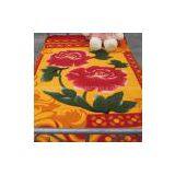 100% POLYESTER FLAT PRINTED POLAR FLEECE BLANKET